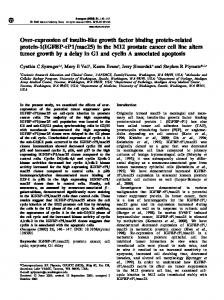 in the M12 prostate cancer cell - Nature