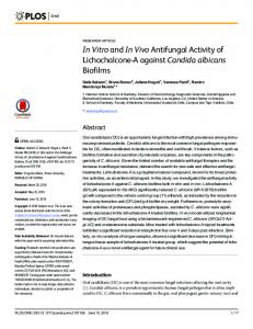 In Vitro and In Vivo Antifungal Activity of ... - Semantic Scholar