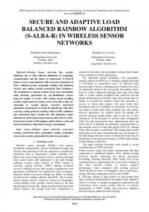 in wireless sensor networks