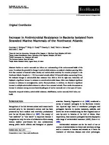 Increase in Antimicrobial Resistance in Bacteria ... - Springer Link