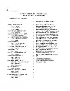 Indictment - Department of Justice