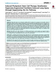 Induced Pluripotent Stem Cell Therapy