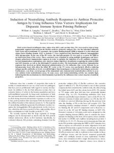 Induction of Neutralizing Antibody Responses to ... - Journal of Virology