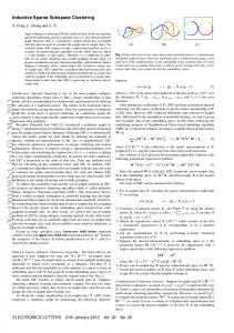 Inductive Sparse Subspace Clustering