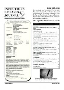 infectious diseases journal