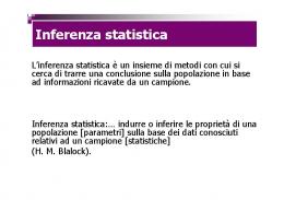 Inferenza statistica