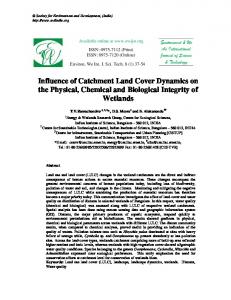 Influence of Catchment Land Cover Dynamics on the ... - CES (IISc)