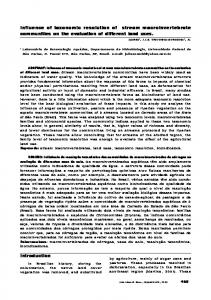 Influence of taxonomic resolution of stream macroinvertebrate ...