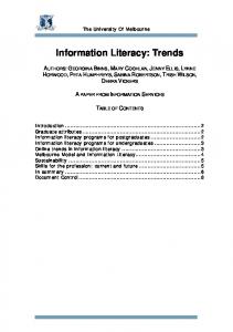 Information Literacy