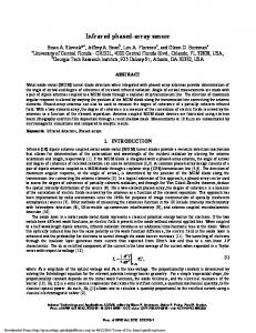 Infrared phased-array sensor