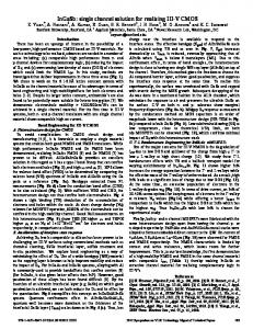 InGaSb: single channel solution for realizing III-V CMOS - IEEE Xplore