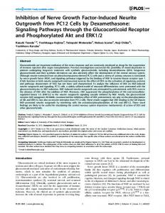 Inhibition of Nerve Growth Factor-Induced Neurite ... - Semantic Scholar