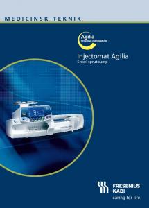 Injectomat Agilia - Fresenius Kabi