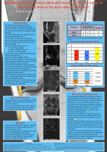 Injuries to the Medial Collateral Ligament and ...