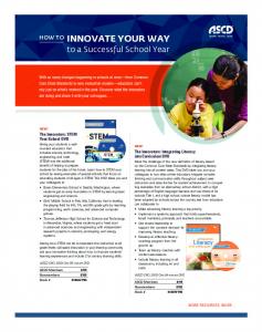 INNOVATE YOUR WAY - ASCD