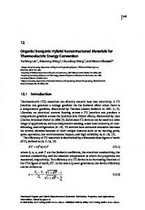 Inorganic Hybrid Nanostructured Materials for