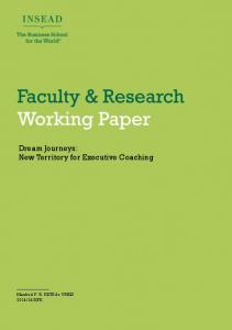 Insead Faculty & Research Working Paper