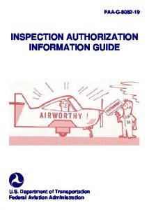 Inspection Authorization Information Guide