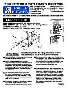 Installation Instructions