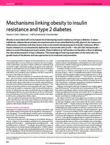 Insulin resistance 2006