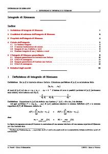 Integrale di Riemann