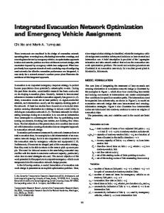 Integrated Evacuation Network Optimization and ... - Semantic Scholar