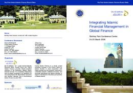 Integrating Islamic Financial Management in Global Finance