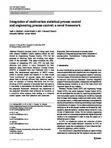 Integration of multivariate statistical process control ...