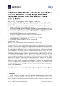 Integrative Transcriptome, Genome and Quantitative Trait Loci