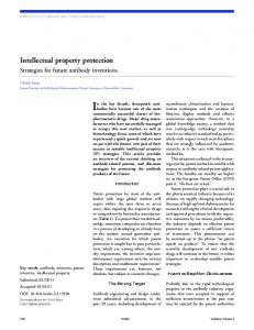 Intellectual property protection