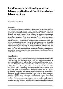 Intensive Firms - CBS Open Journals