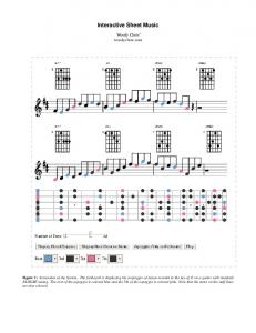 Interactive Sheet Music