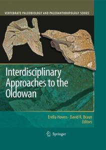 Interdisciplinary Approaches to the Oldowan - Springer Link