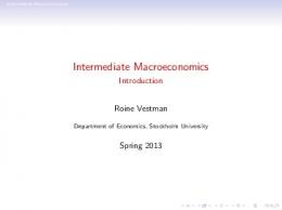 Intermediate Macroeconomics