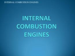 internal combustion engines