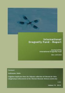 International Dragonfly Fund - Report