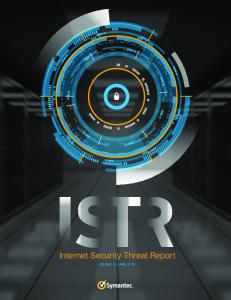 Internet Security Threat Report - Symantec