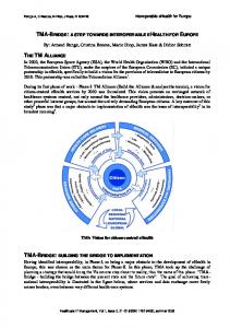 Interoperable eHealth for Europe