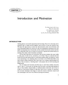 Introduction and Motivation