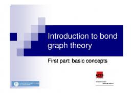 Introduction to bond graph theory