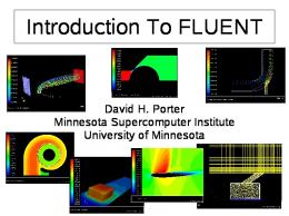 Introduction To FLUENT