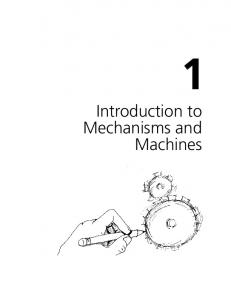 Introduction to Mechanisms and Machines