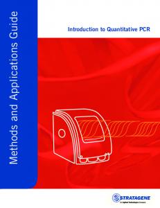 Introduction to Quantitative PCR