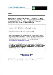 Inventory of Ammonia Emissions from UK Agriculture