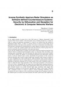 Inverse Synthetic Aperture Radar Simulators as