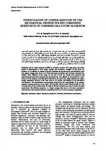 investigation of copper addition on the mechanical properties and ...