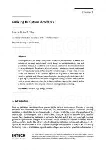 Ionizing Radiation Detectors