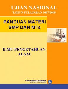 Ipa - Bank Soal Ujian Nasional