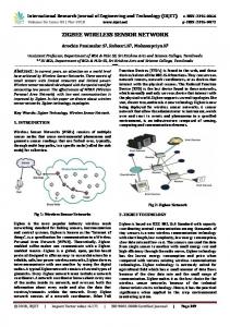 IRJET- Zigbee Wireless Sensor Network