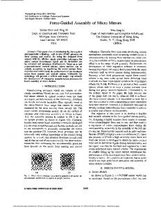 (IROS 2003). - IEEE NEMS